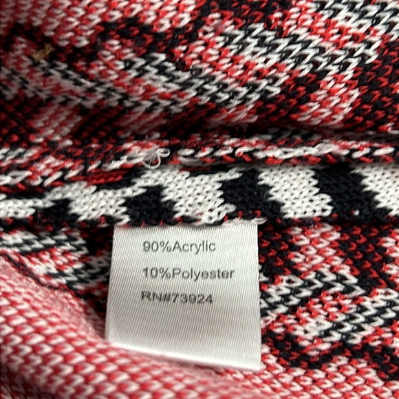 Ming Wang  Navy and Red Striped Women's blazer - Picture 11 of 11